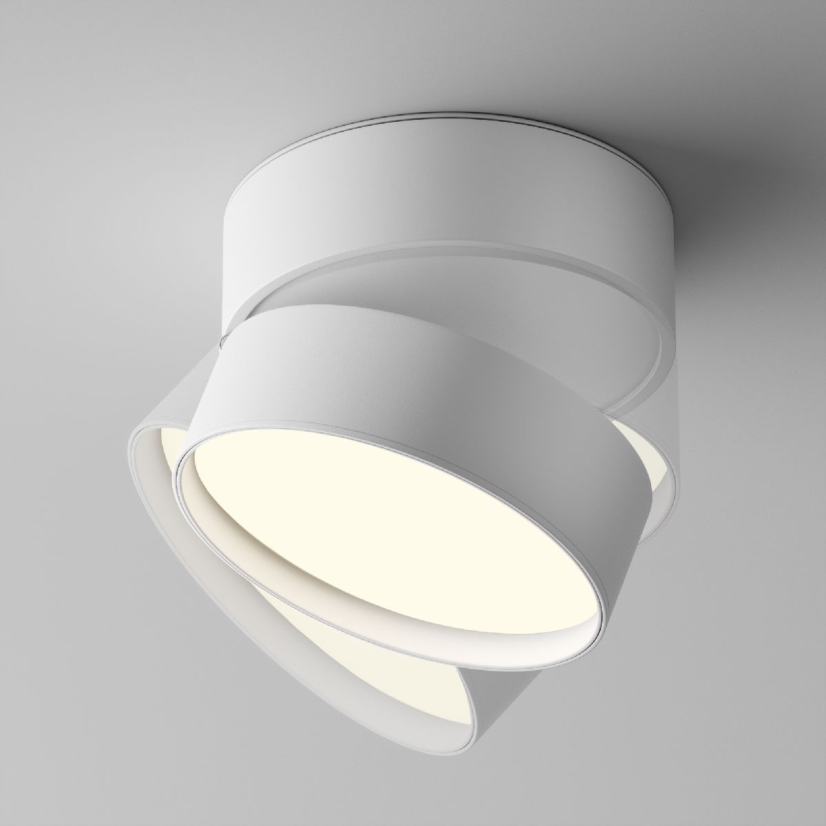 Накладной спот Maytoni Onda C024CL-18W4K-W-1 C024CL-18W4K-W-1 - магазин электротехники Electroshop