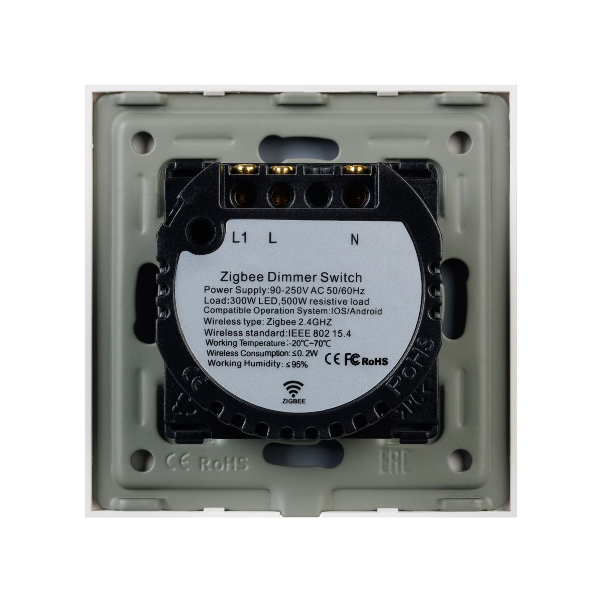 Светорегулятор сенсорный с Zigbee управлением Arlight SWT-OMALI-SD3-ZB-WH (250V, 500W) 050053 050053 - магазин электротехники Electroshop