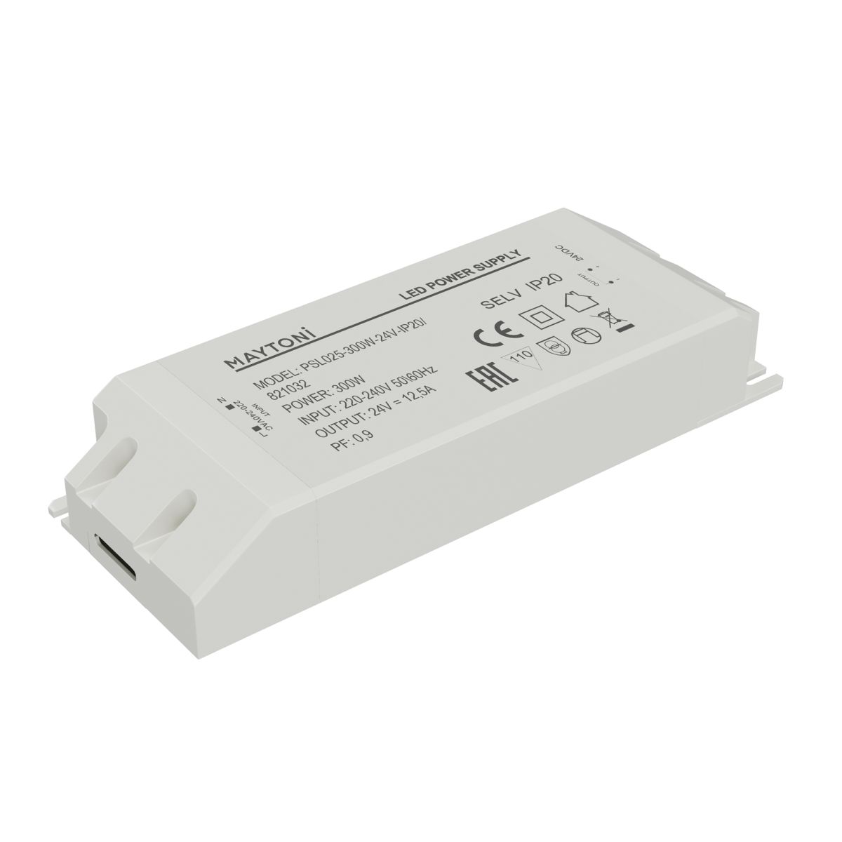 Источник напряжения Maytoni Led Strip PSL025 24В 300Вт IP20 821032 821032 - магазин электротехники Electroshop