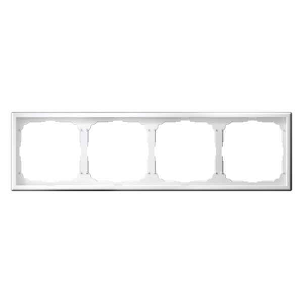 Рамка ArtGallery 4 поста белая Systeme Electric GAL000104 GAL000104 - магазин электротехники Electroshop