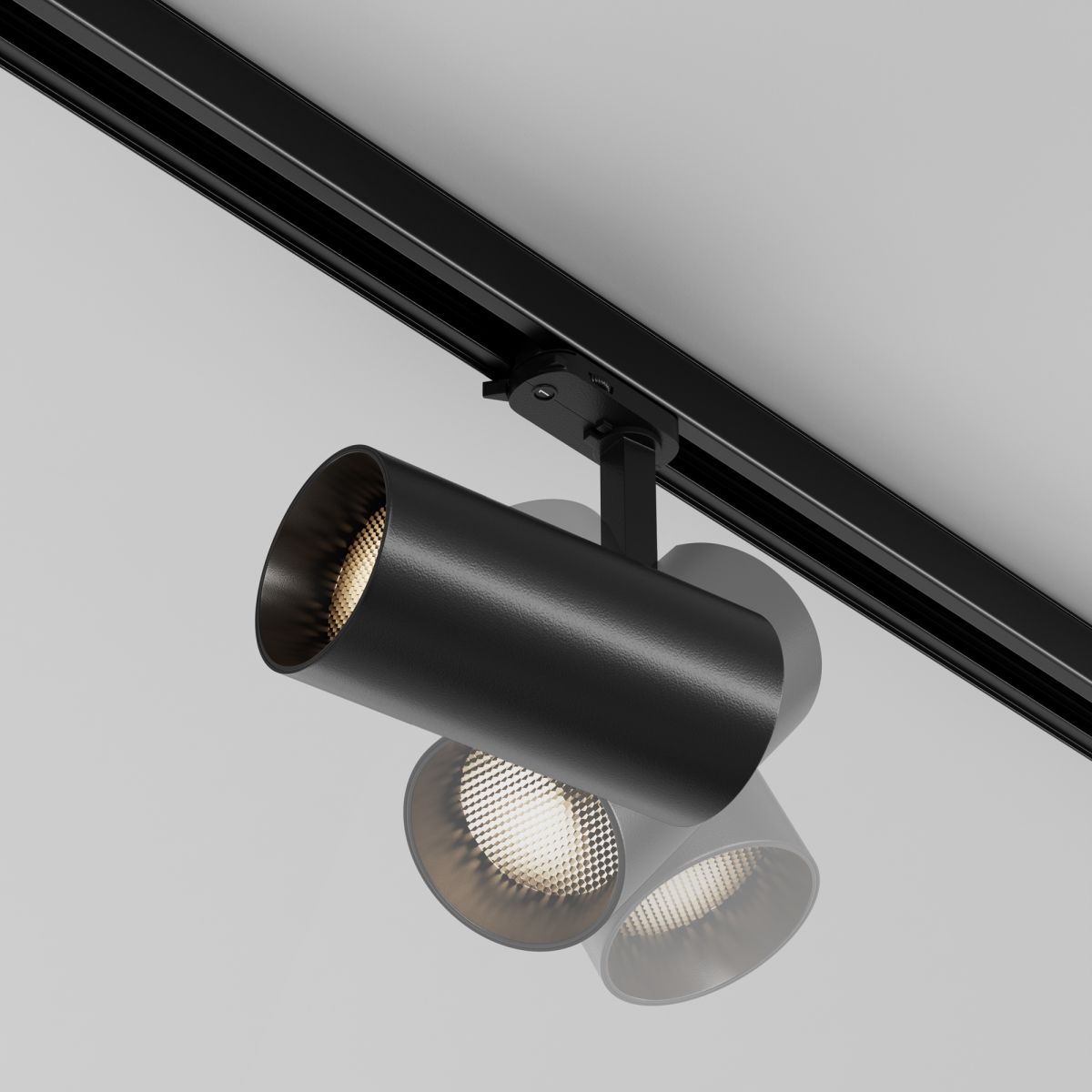 Трековый трехфазный светильник Maytoni Technical Focus Led TR197-3-40WCCT-M-B TR197-3-40WCCT-M-B - магазин электротехники Electroshop