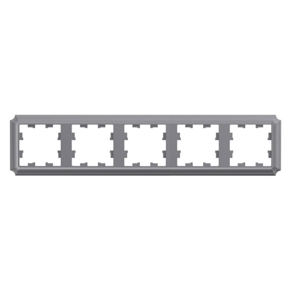 Рамка 5-пост Systeme Electric AtlasDesign Antique сталь ATN100905 ATN100905 - магазин электротехники Electroshop