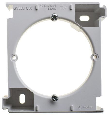 Расширение коробки наружного монтажа Schneider Electric Glossa белый GSL000100C GSL000100C - магазин электротехники Electroshop