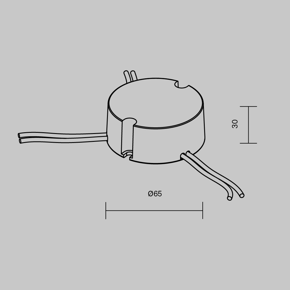 Драйвер Maytoni Dali 25Вт DC42В IP20 721031 721031 - магазин электротехники Electroshop