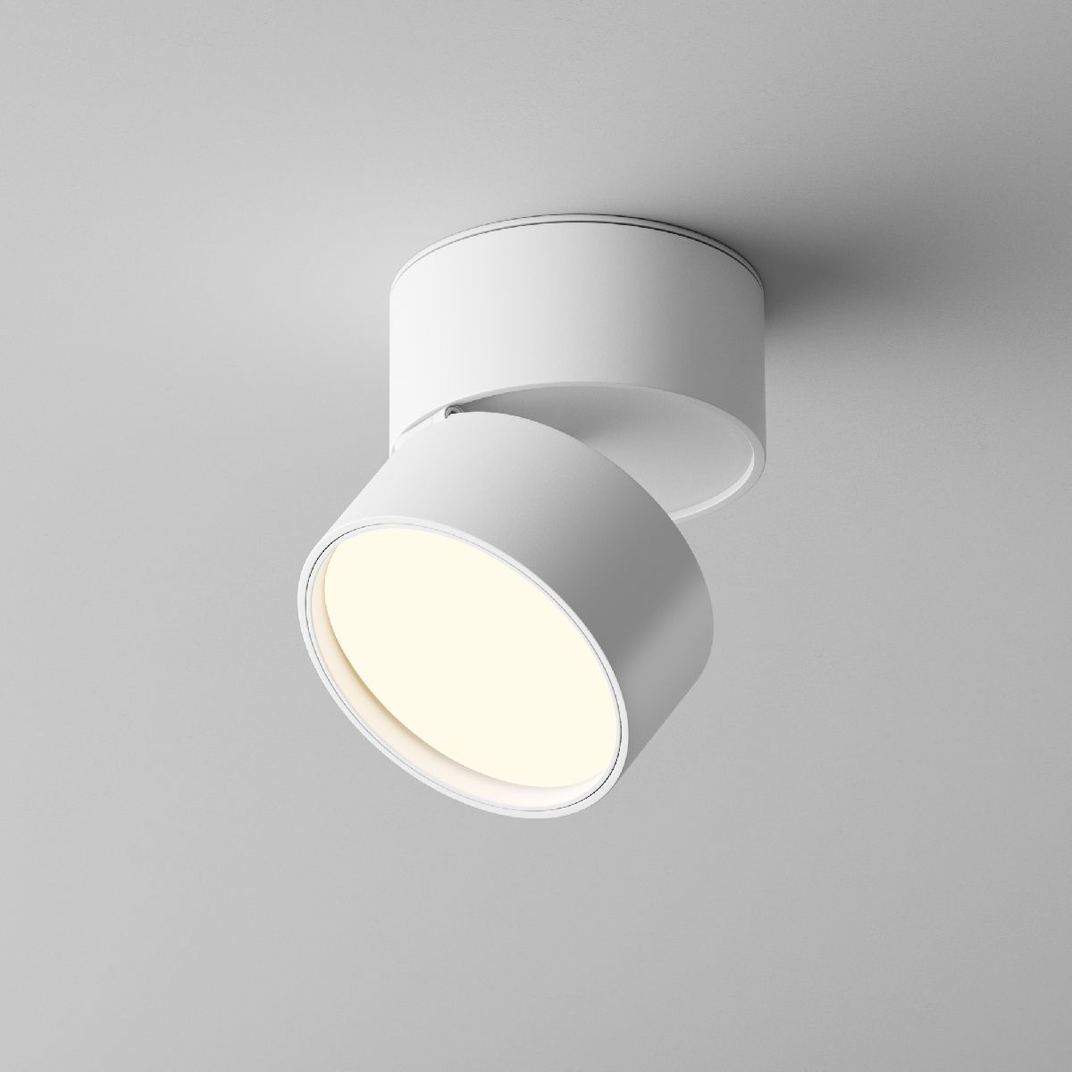 Накладной спот Maytoni Onda C024CL-12W3K-W-1 C024CL-12W3K-W-1 - магазин электротехники Electroshop