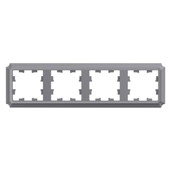 Рамка 4-пост Systeme Electric AtlasDesign Antique сталь ATN100904 ATN100904 - магазин электротехники Electroshop