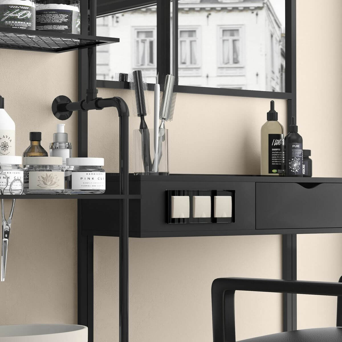 Розетка с заземлением и шторками c крышкой Werkel 4690389213175 W1171262 4690389213175 - магазин электротехники Electroshop