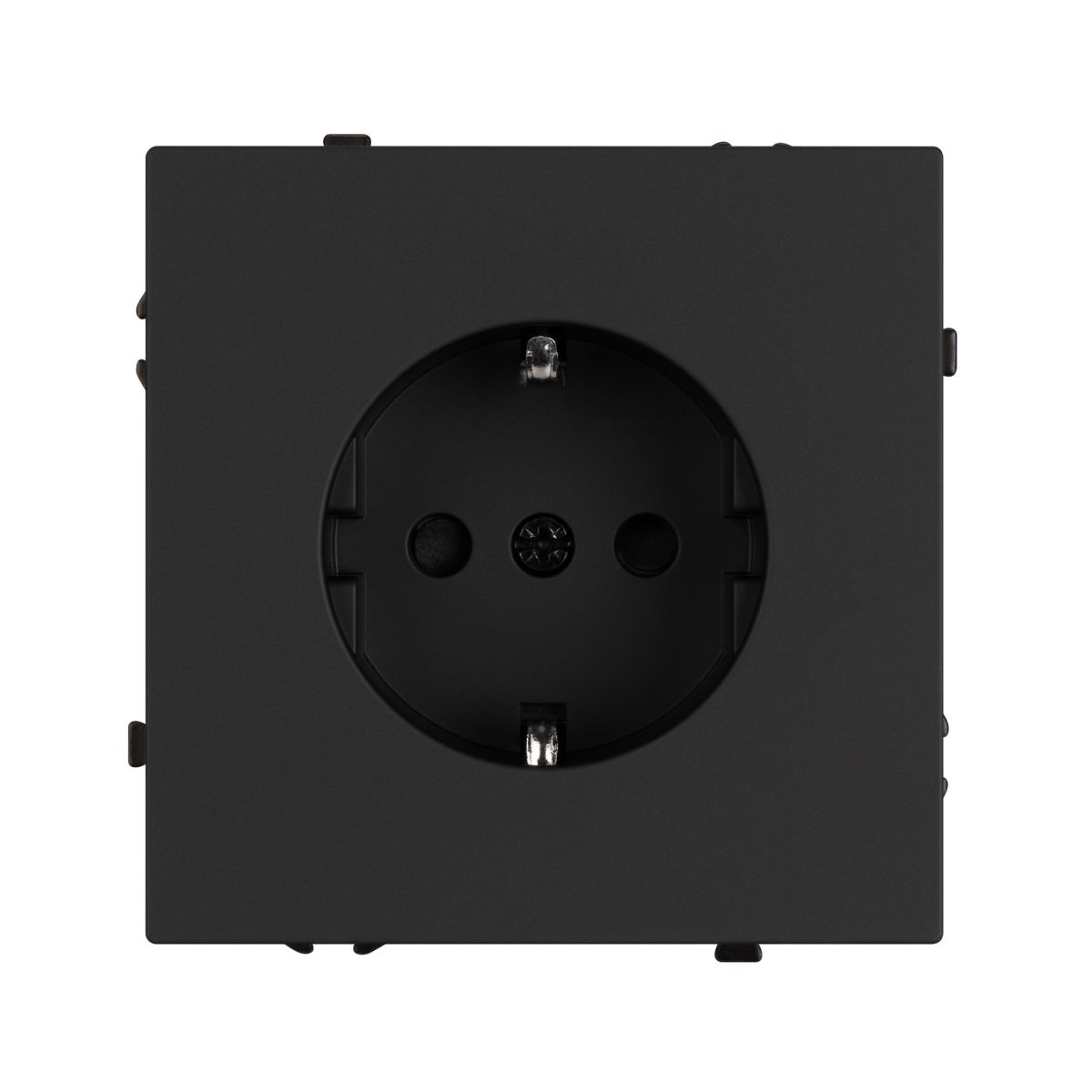 Розетка зк со шторками софт-тач черный оникс Arlight SCT-MEU-SFPL-BK (250V, 16A) 054277(1) 054277(1) - магазин электротехники Electroshop