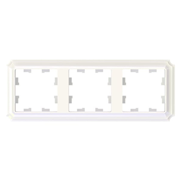 Рамка 3-пост Systeme Electric AtlasDesign Antique жемчуг ATN100403 ATN100403 - магазин электротехники Electroshop