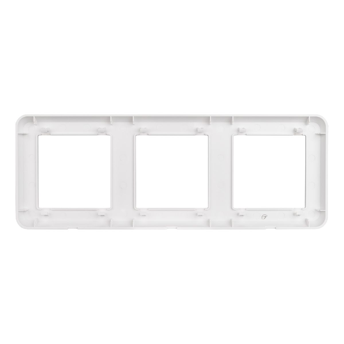 Рамка трехместная Arlight FRM-VERSA-PL-3-WH 043782 043782 - магазин электротехники Electroshop