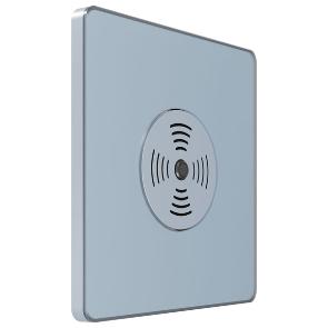 Выключатель звуковой Infinity 100Вт с выдержкой времени стальное небо Systeme Electric FSE001194 FSE001194 - магазин электротехники Electroshop