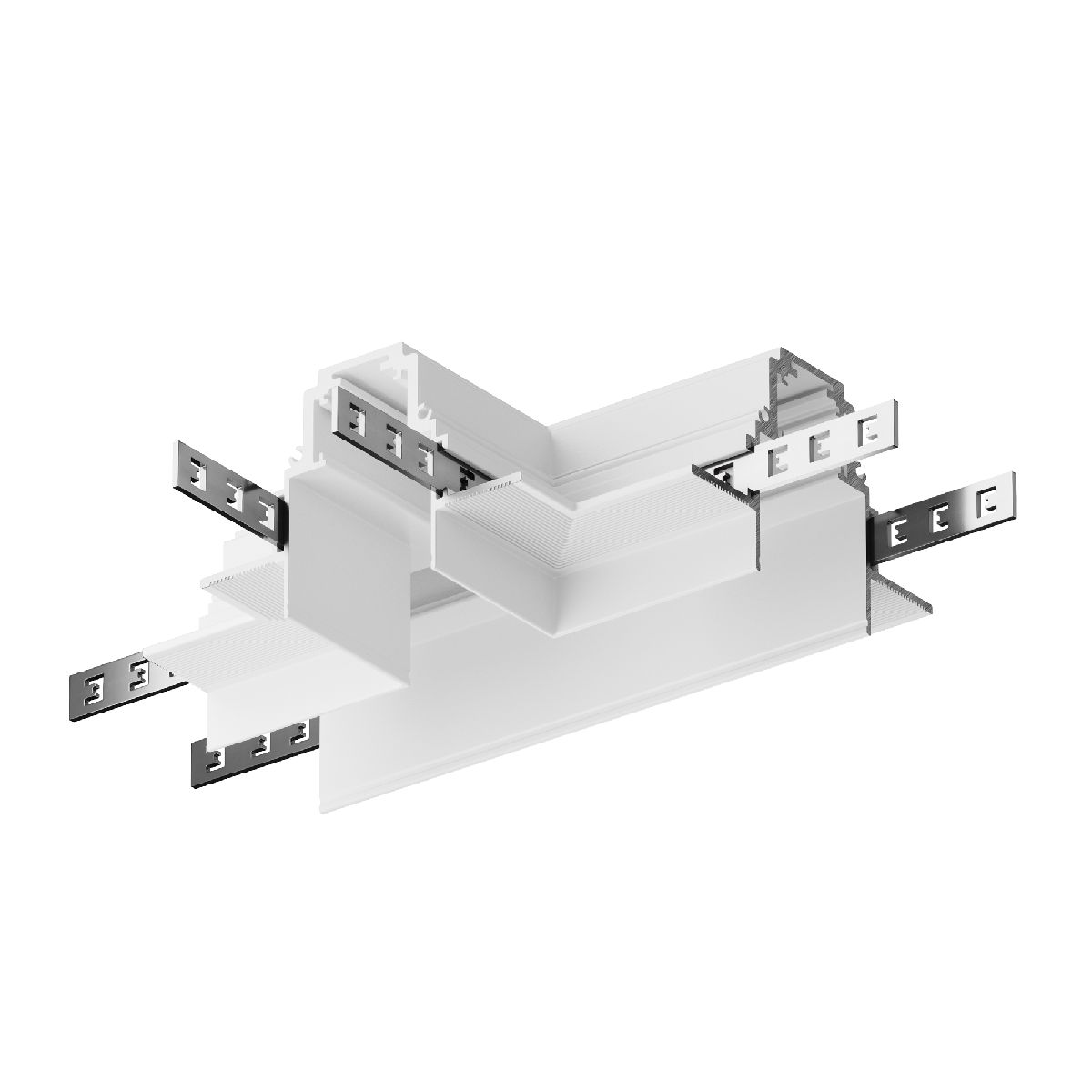 Угол-соединитель для магнитного шинопровода Maytoni Technical Magnetic track system Gravity TRA010CT-42W TRA010CT-42W - магазин электротехники Electroshop