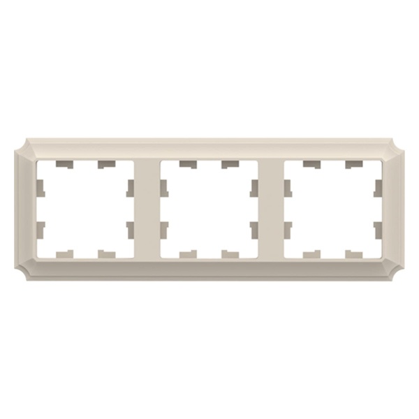Рамка 3-пост Systeme Electric AtlasDesign Antique бежевый ATN100203 ATN100203 - магазин электротехники Electroshop