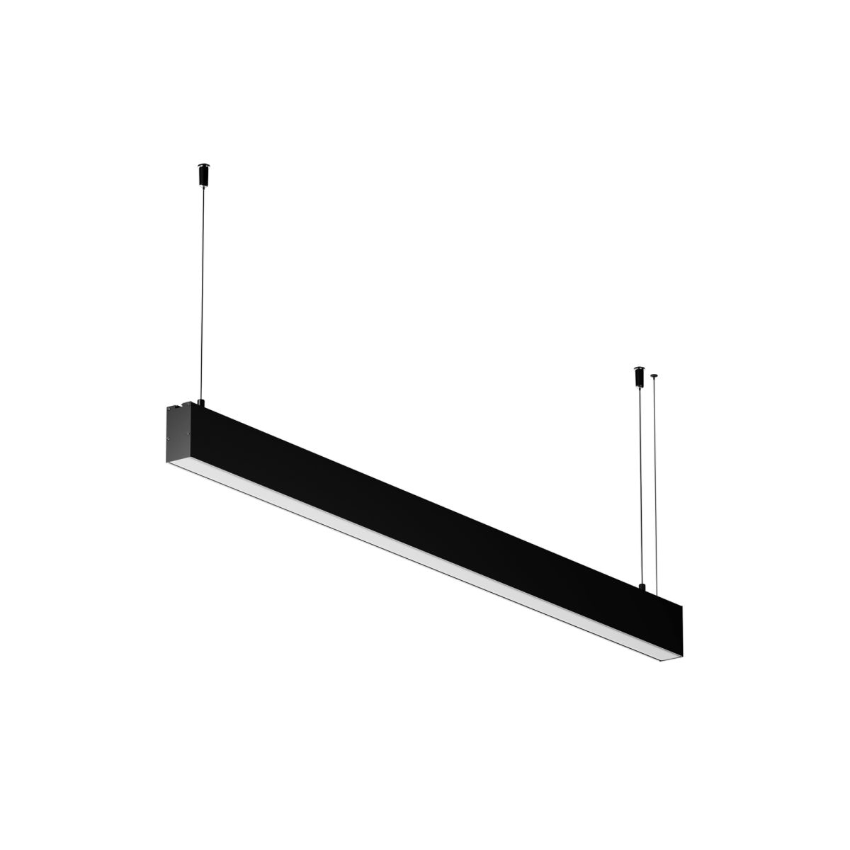 Линейный подвесной светильник Maytoni Technical 4000K 35x67 (Черный, 1 м) LL312044 LL312044 - магазин электротехники Electroshop