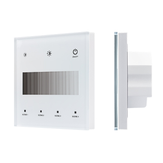 Сенсорная панель Arlight SMART-DALI-301-11-1G-4SC-DT6 Белая (230V, встраиваемая, 2.4G) (IARL, IP20 Пластик) 046561 046561 - магазин электротехники Electroshop