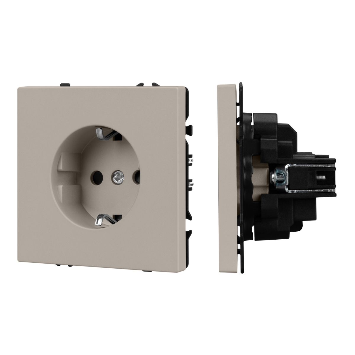 Розетка зк со шторками софт-тач кашемир Arlight SCT-MEU-SFPL-CA (250V, 16A) 059452(1) 059452(1) - магазин электротехники Electroshop