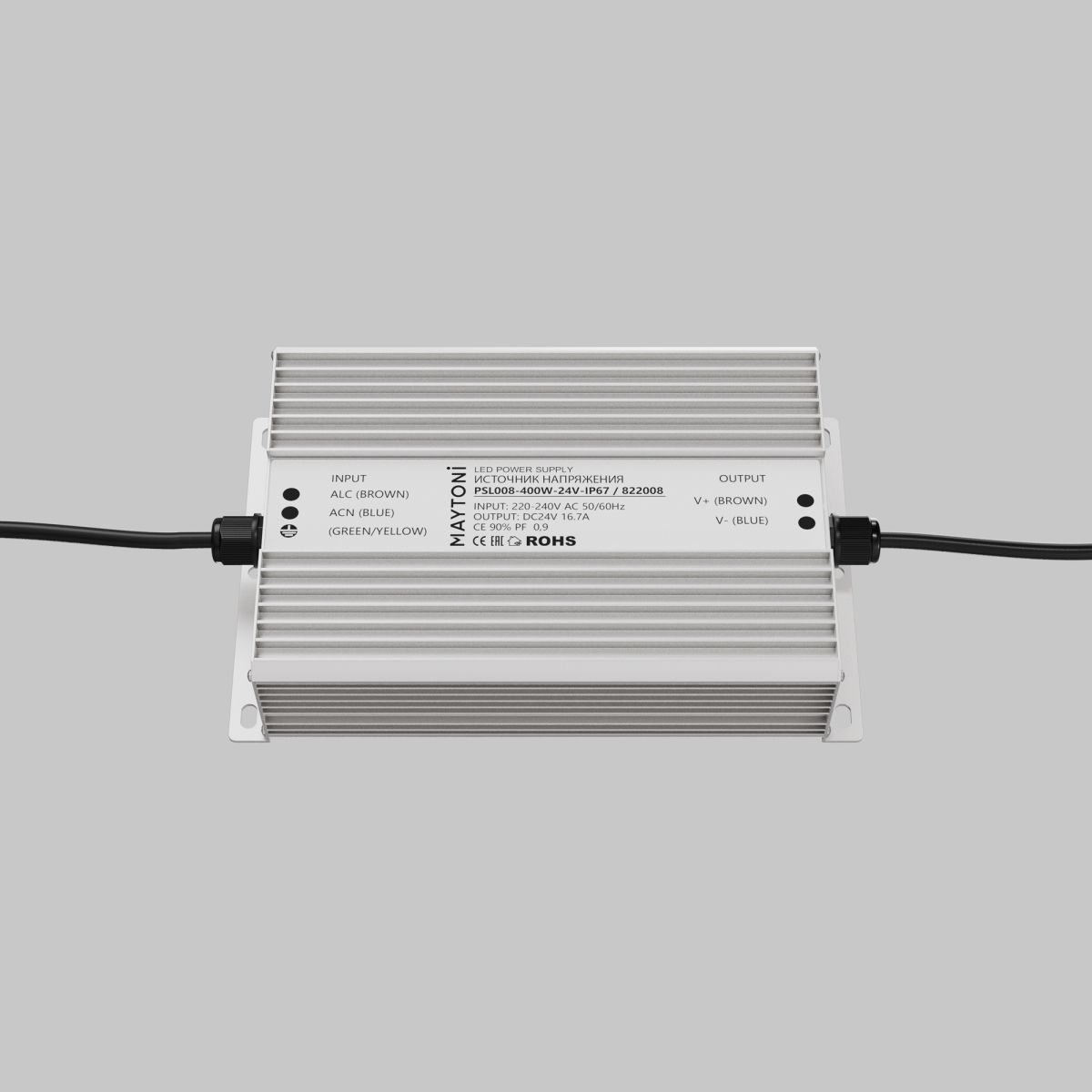 Блок питания Maytoni Led Strip PSL008 24В 400Вт IP67 822008 822008 - магазин электротехники Electroshop