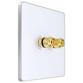 Аудиорозетка двойная Infinity арктический лед Systeme Electric FSE000187 FSE000187 - магазин электротехники Electroshop