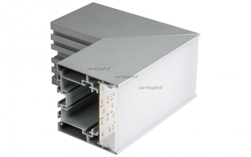 Угол Arlight S2-LINE-7977-L90W внешний 021263 021263 - магазин электротехники Electroshop