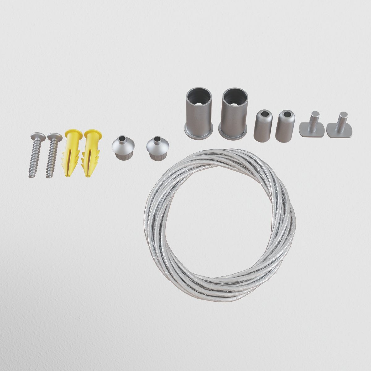 Тросовый подвес Maytoni Accessories for tracks TRA004SW-21S TRA004SW-21S - магазин электротехники Electroshop