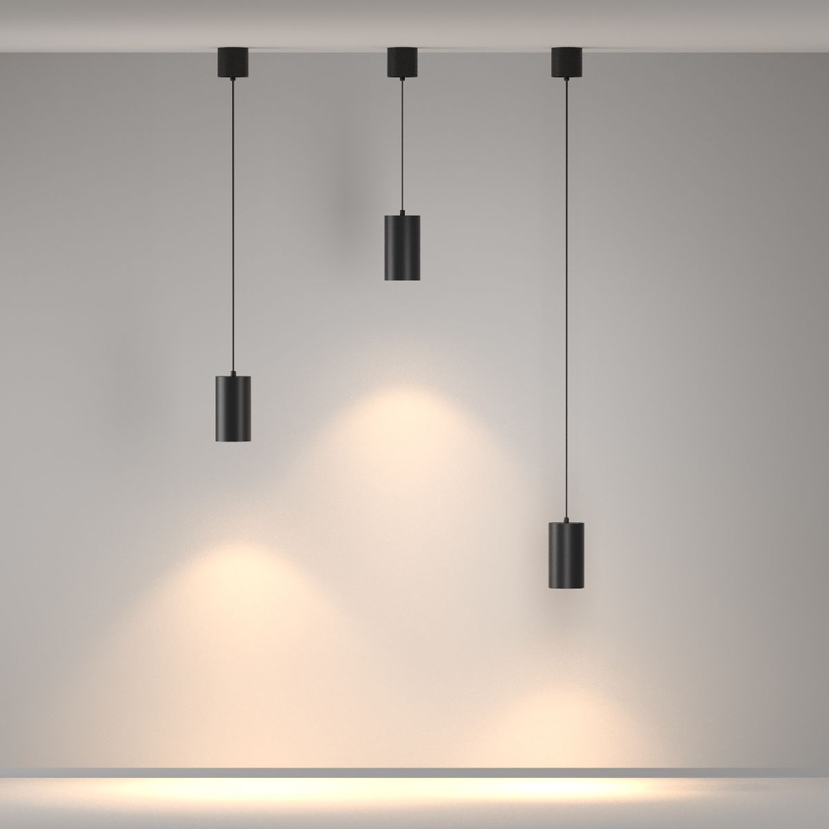 Подвесной светильник Maytoni Vol P100PL-20W3K-B P100PL-20W3K-B - магазин электротехники Electroshop