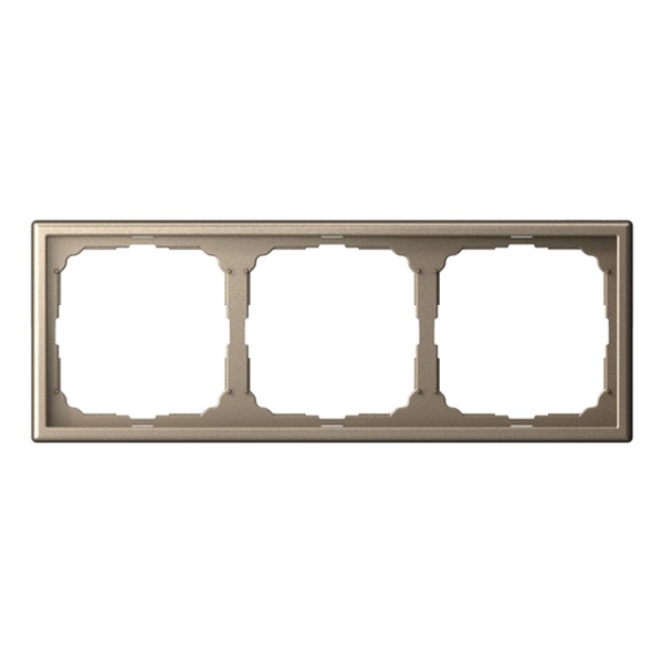 Рамка ArtGallery 3 поста шампань Systeme Electric GAL000503 GAL000503 - магазин электротехники Electroshop