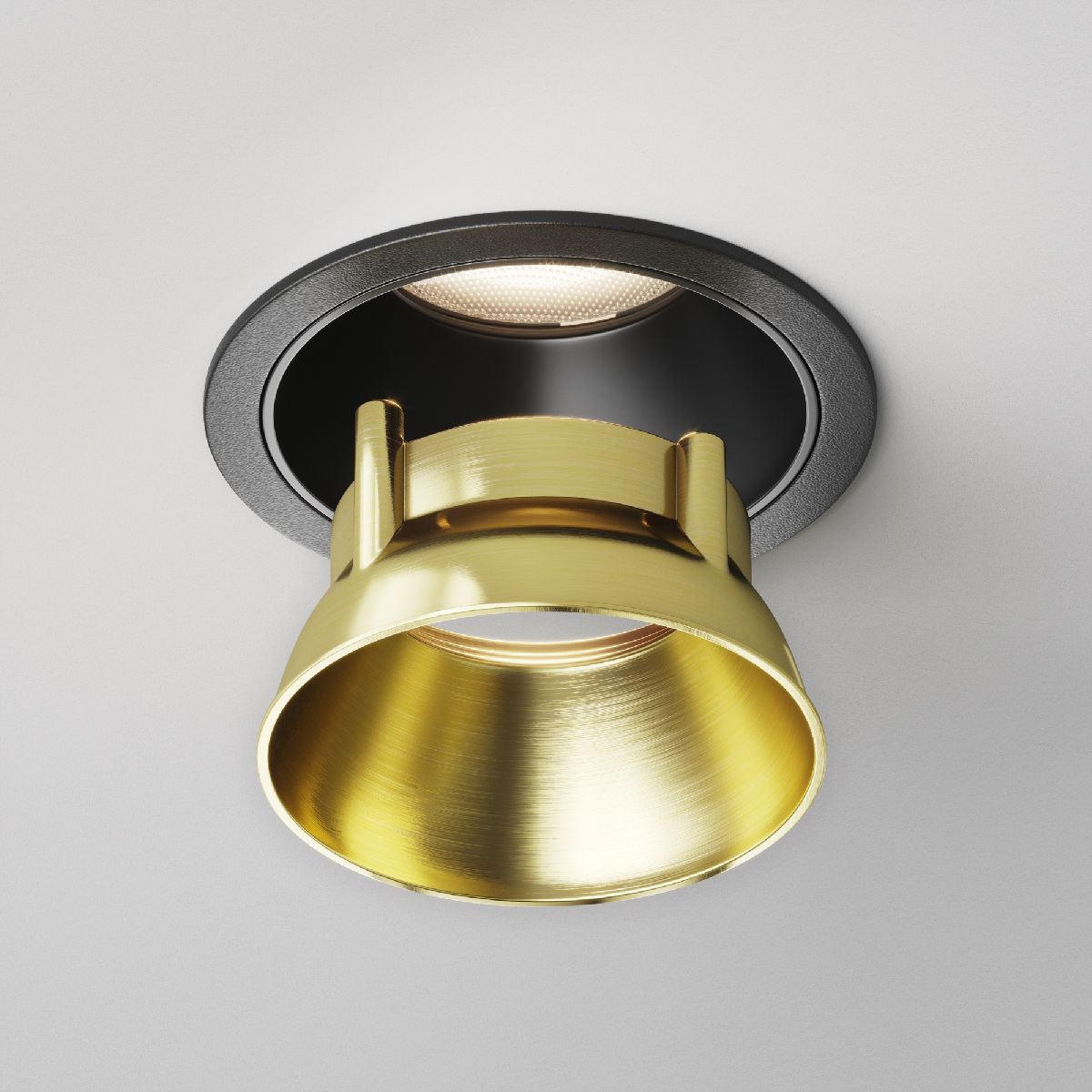 Декоративная рамка-отражатель Maytoni Downlight Ring12-15W-RD-BS Ring12-15W-RD-BS - магазин электротехники Electroshop