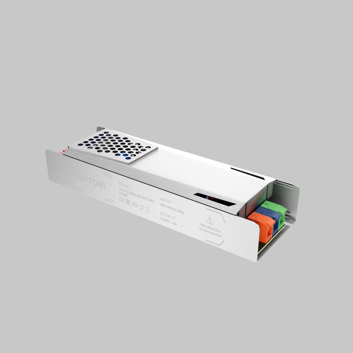 Блок питания Maytoni PSL013 200Вт DC24В IP20 821008 821008 - магазин электротехники Electroshop