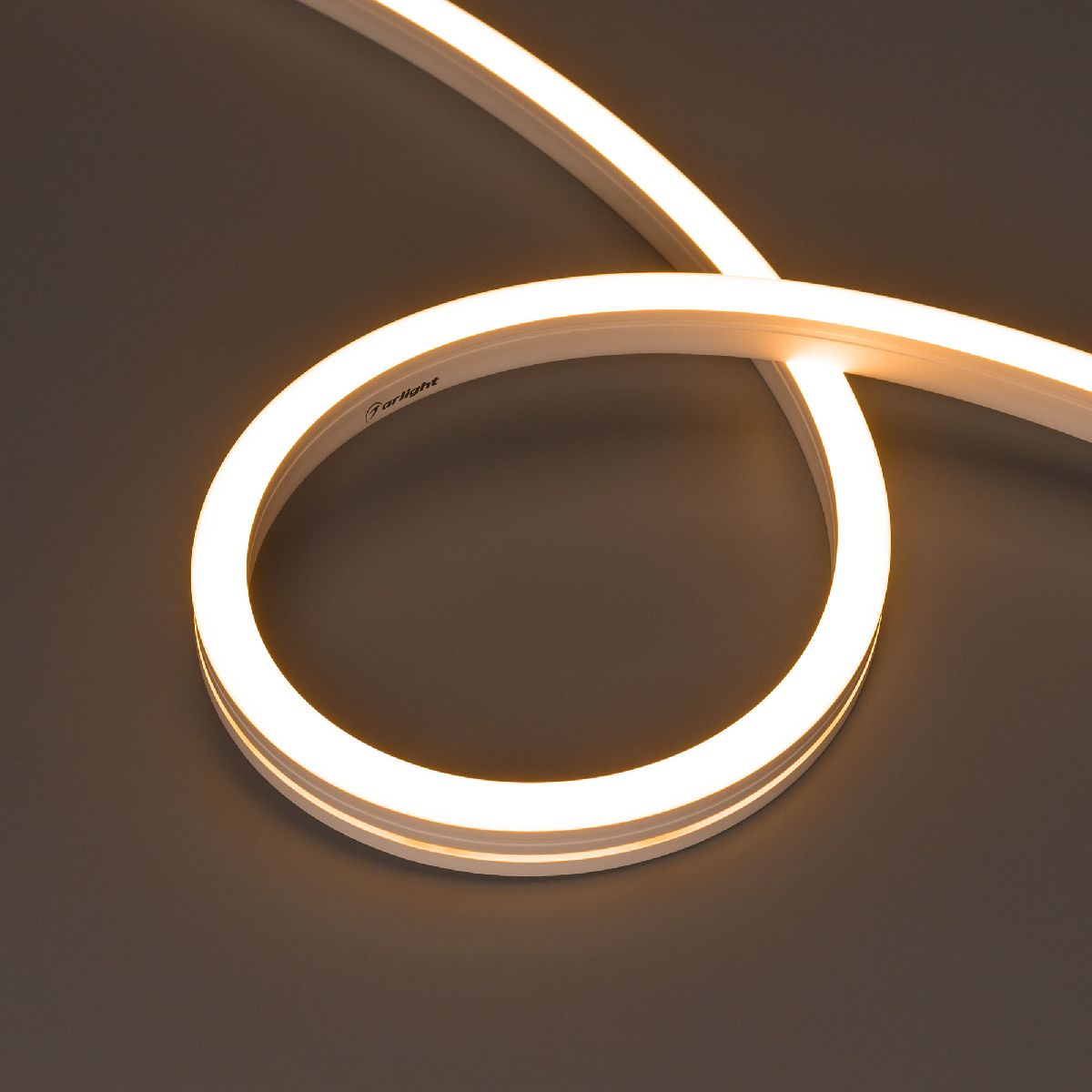 Светодиодная герметичная лента Arlight MOONLIGHT-SIDE-A140-12x17mm 24V Warm2400 (9.6 W/m, IP67, 5m, wire x2) 042782 042782 - магазин электротехники Electroshop