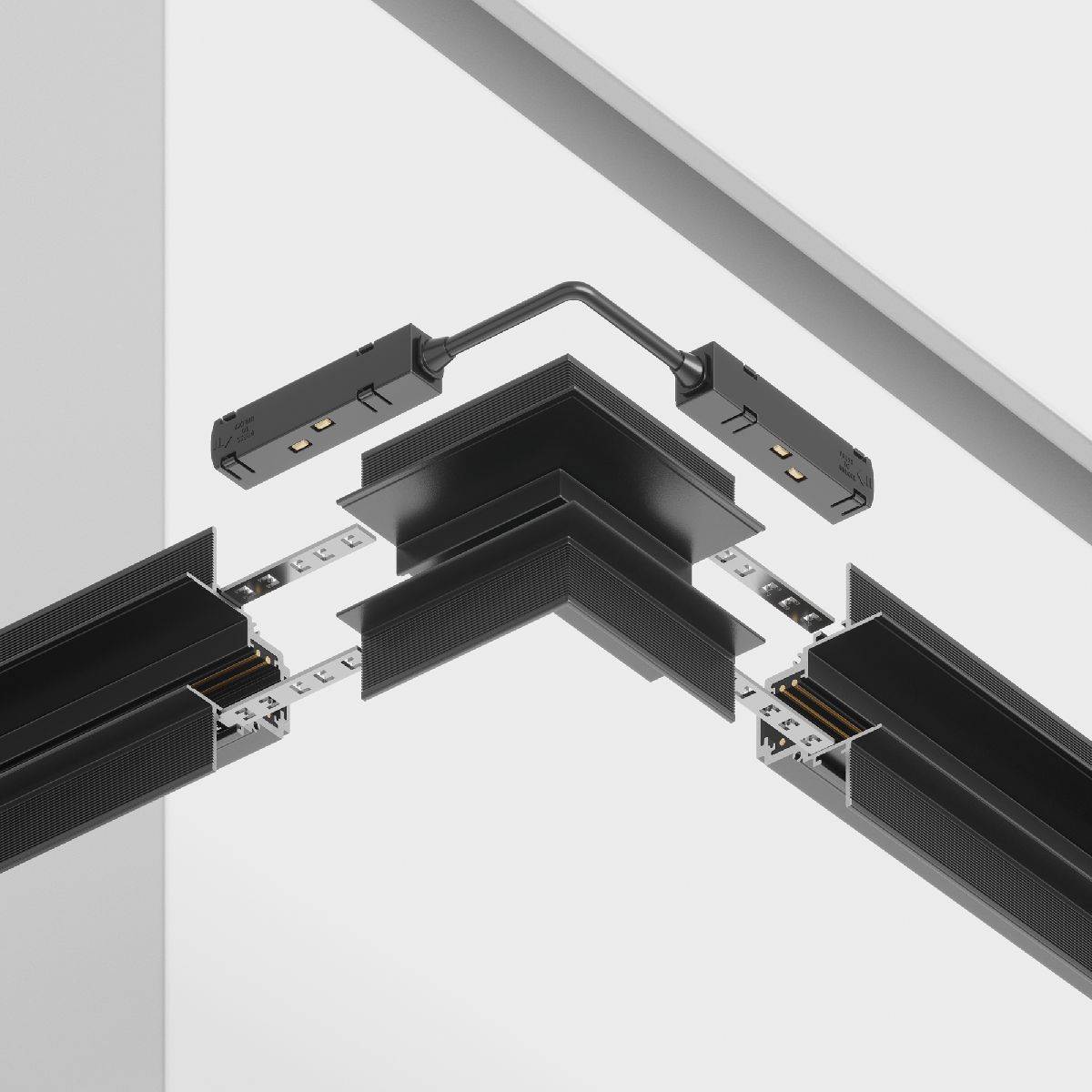 Угловой коннектор внешний Maytoni Accessories for tracks TRA004OCL-22B TRA004OCL-22B - магазин электротехники Electroshop