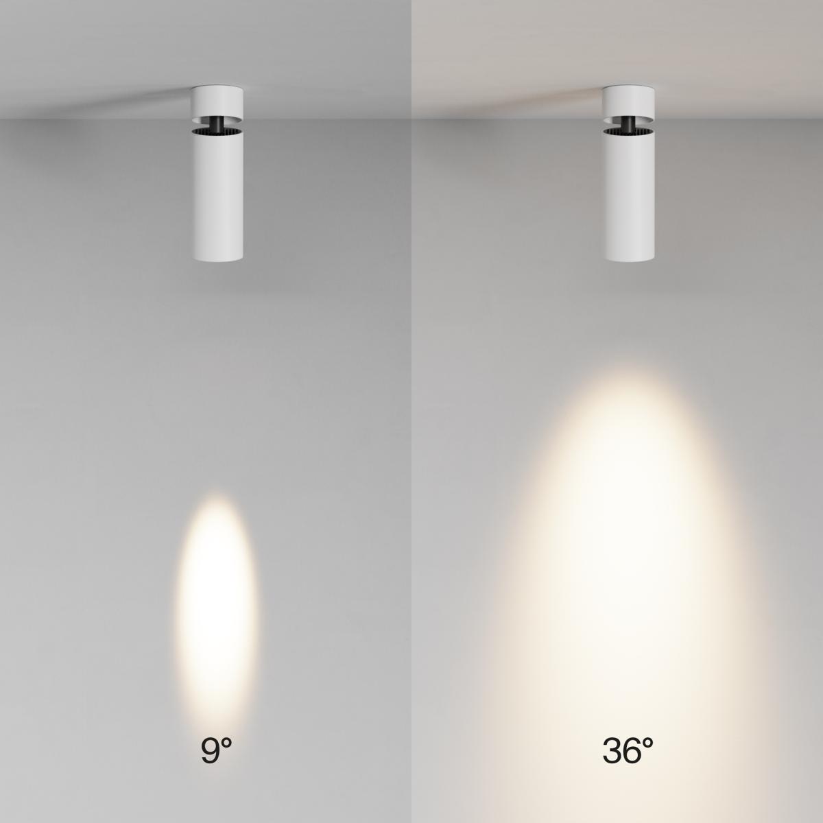 Спот Maytoni Technical Focus Led C055CL-L12W3K-SS-W C055CL-L12W3K-SS-W - магазин электротехники Electroshop