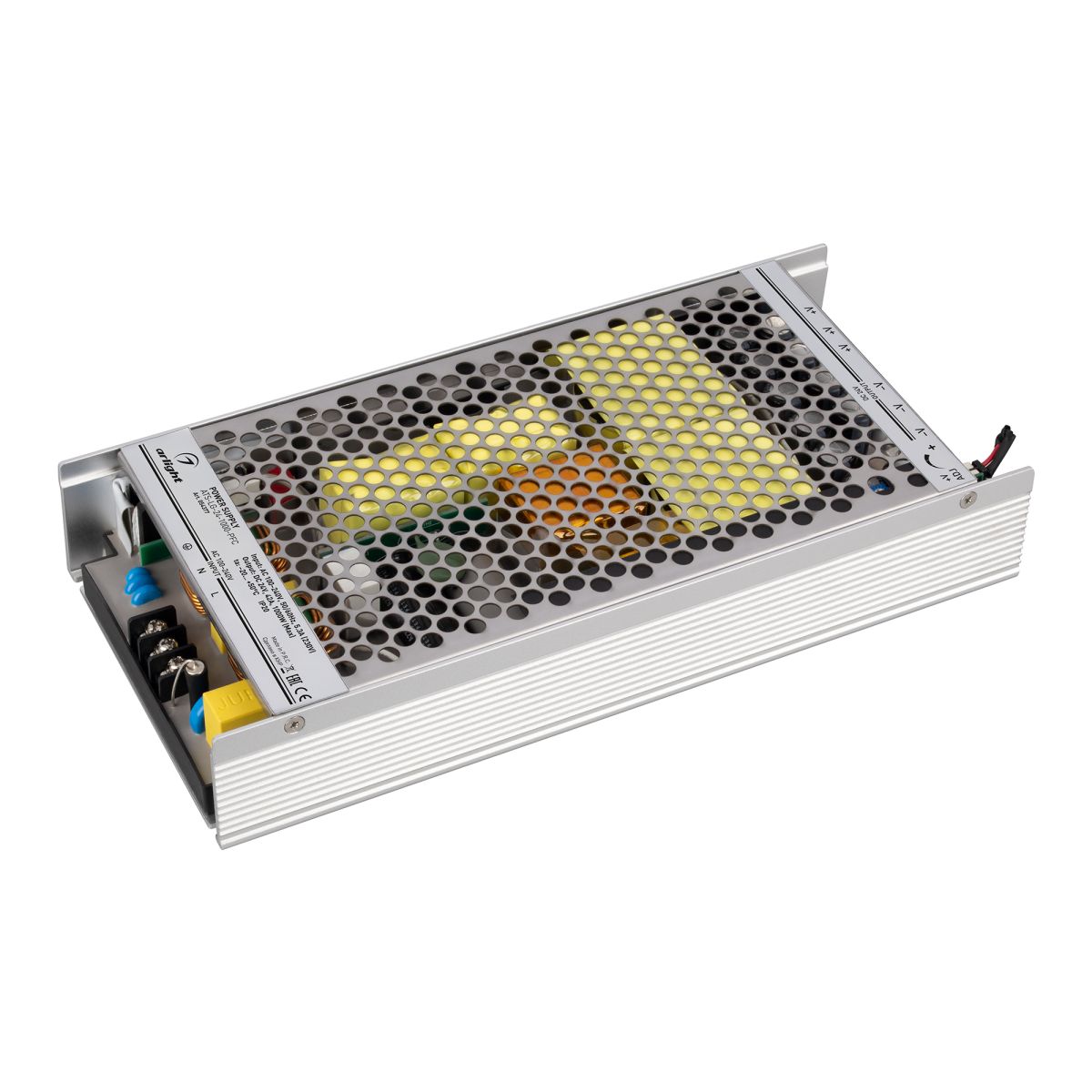 Блок питания Arlight ATS-LG-24-1000-PFC (24V, 42A, 1000W) (IP20 Сетка) 054377 054377 - магазин электротехники Electroshop