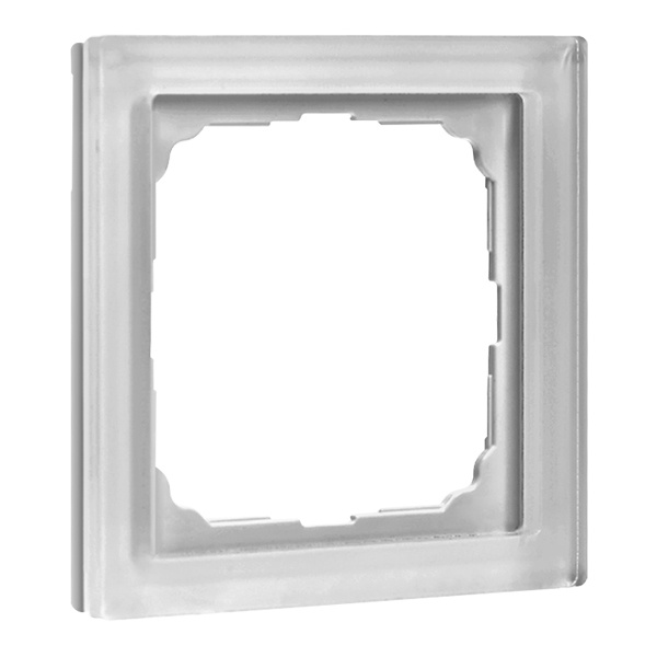 Рамка Systeme Electric ArtGallery Pure 1 пост органическое стекло белый GAL320101 GAL320101 - магазин электротехники Electroshop