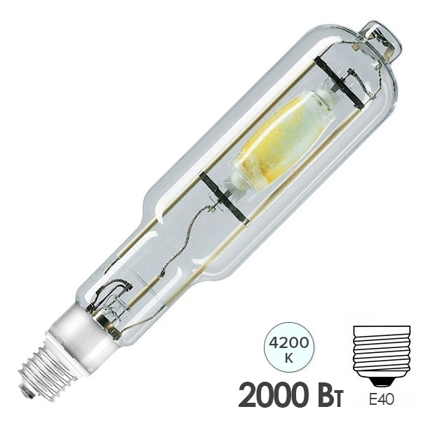 Лампа металлогалогенная Philips HPI-T Pro 2000W/542 4200K 380V 9,1A E40 210000lm p20 (928074209228) (МГЛ) 928074209291 928074209291 - магазин электротехники Electroshop