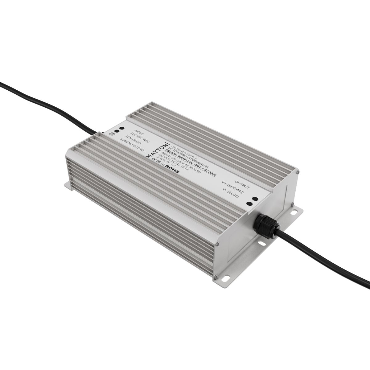 Блок питания Maytoni Led Strip PSL008 24В 400Вт IP67 822008 822008 - магазин электротехники Electroshop