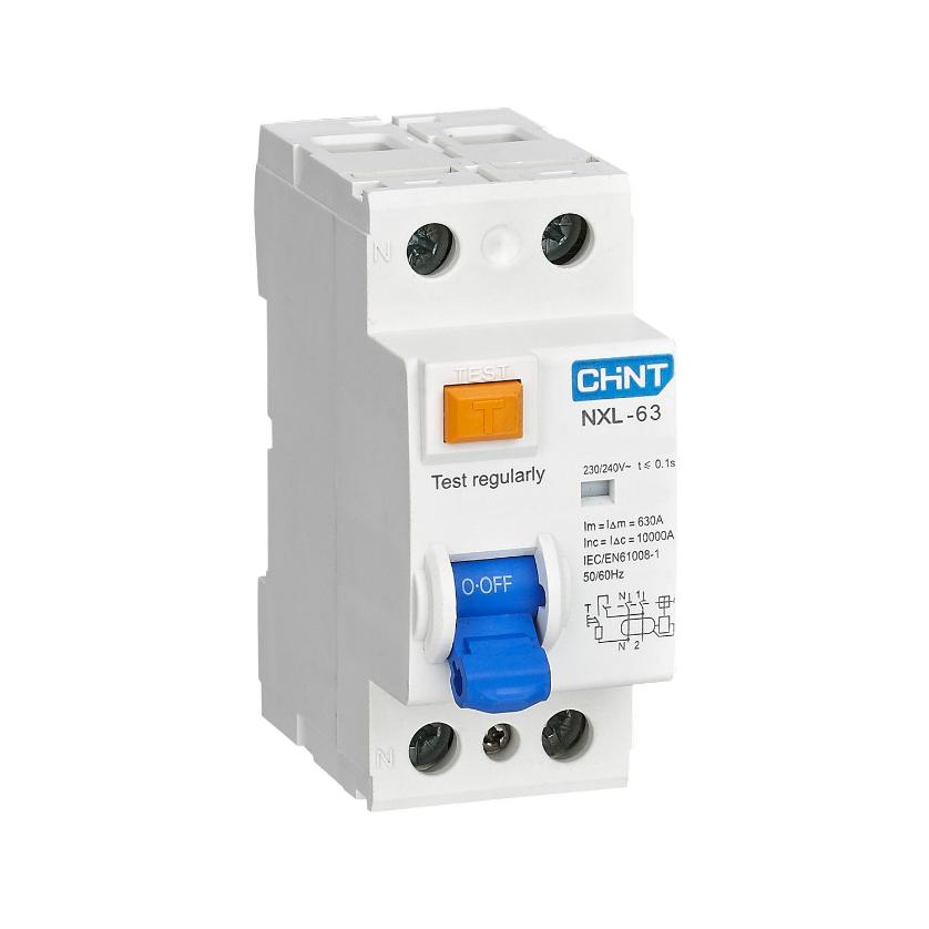 УЗО NXL-63 6kA 1P+N 16A 30mA тип AC (R) CHINT ВДТ 280720 280720 - магазин электротехники Electroshop