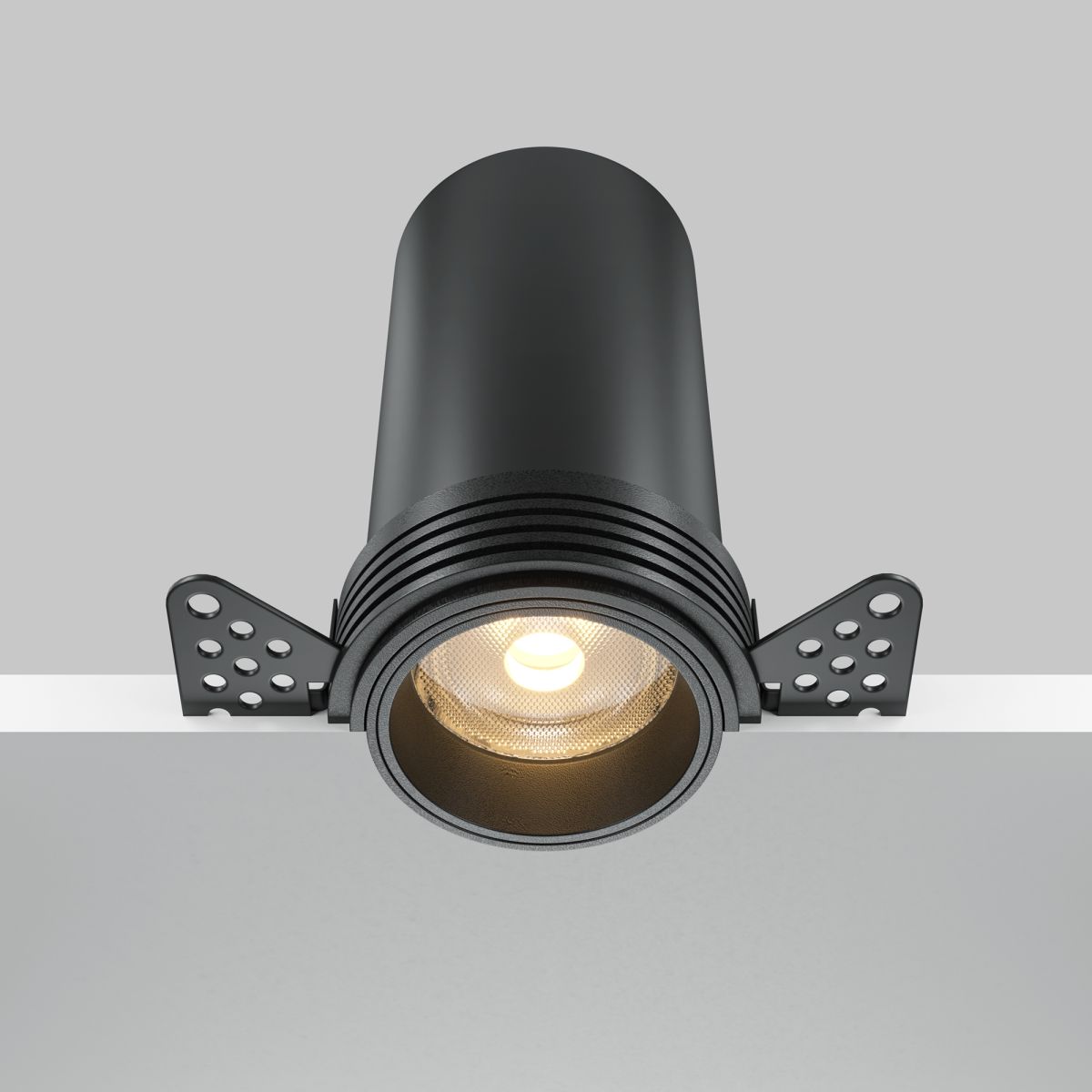 Встраиваемый спот Maytoni Technical Focus Led DL125-L12-3K-TRS-B DL125-L12-3K-TRS-B - магазин электротехники Electroshop
