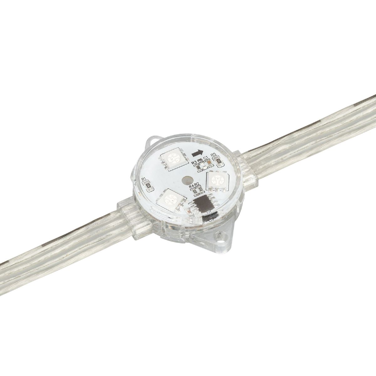 Модуль управляемый Arlight DMX-B3-D30 12V RGB (0.72W, IP68, 140 deg) 036772 036772 - магазин электротехники Electroshop
