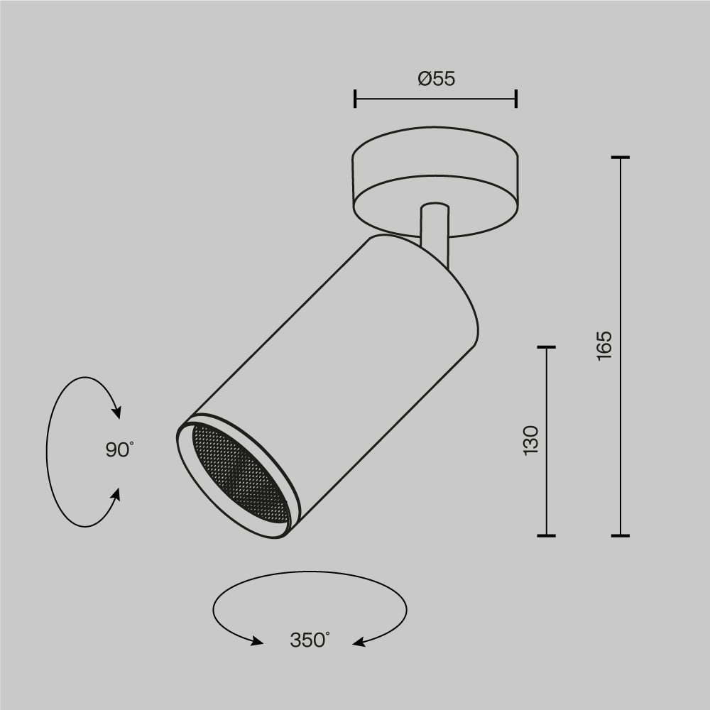 Спот Maytoni Technical Focus C017CW-01B-N C017CW-01B-N - магазин электротехники Electroshop