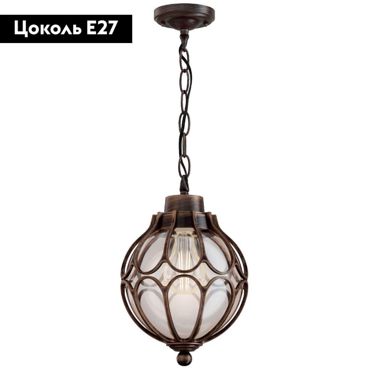 Уличный подвесной светильник Maytoni Via O024PL-01G O024PL-01G - магазин электротехники Electroshop