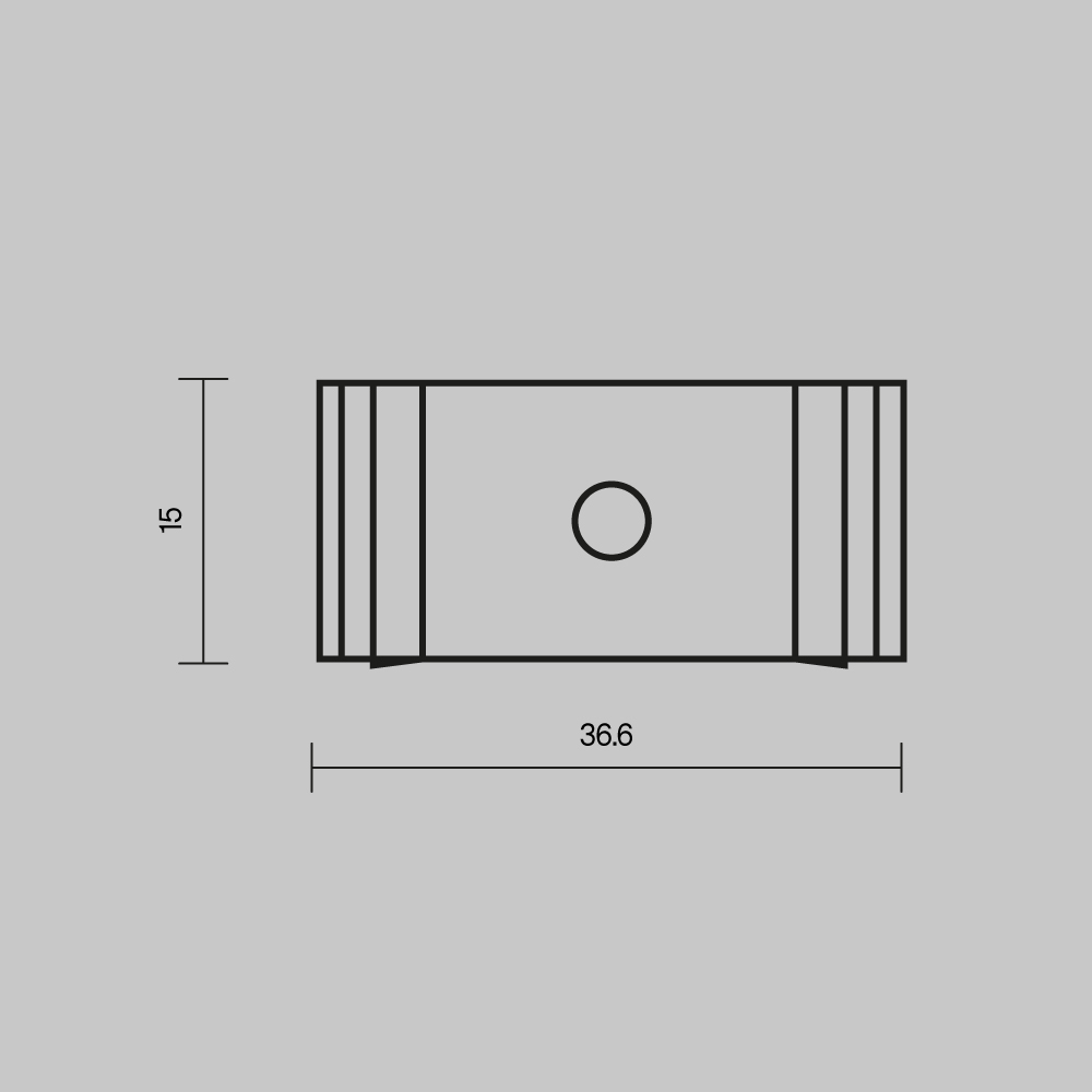 Комплект креплений для профиля 3535 4шт Maytoni Led Strip ALM-3535A-MT 642032 642032 - магазин электротехники Electroshop