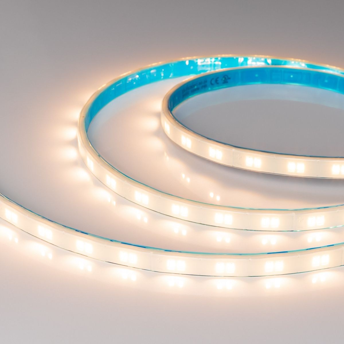 Светодиодная лента герметичная Arlight XRT-TPU-A80-12mm 24V Warm3000 (10 W/m, IP67, 5m) (CRI>90) 055554 055554 - магазин электротехники Electroshop