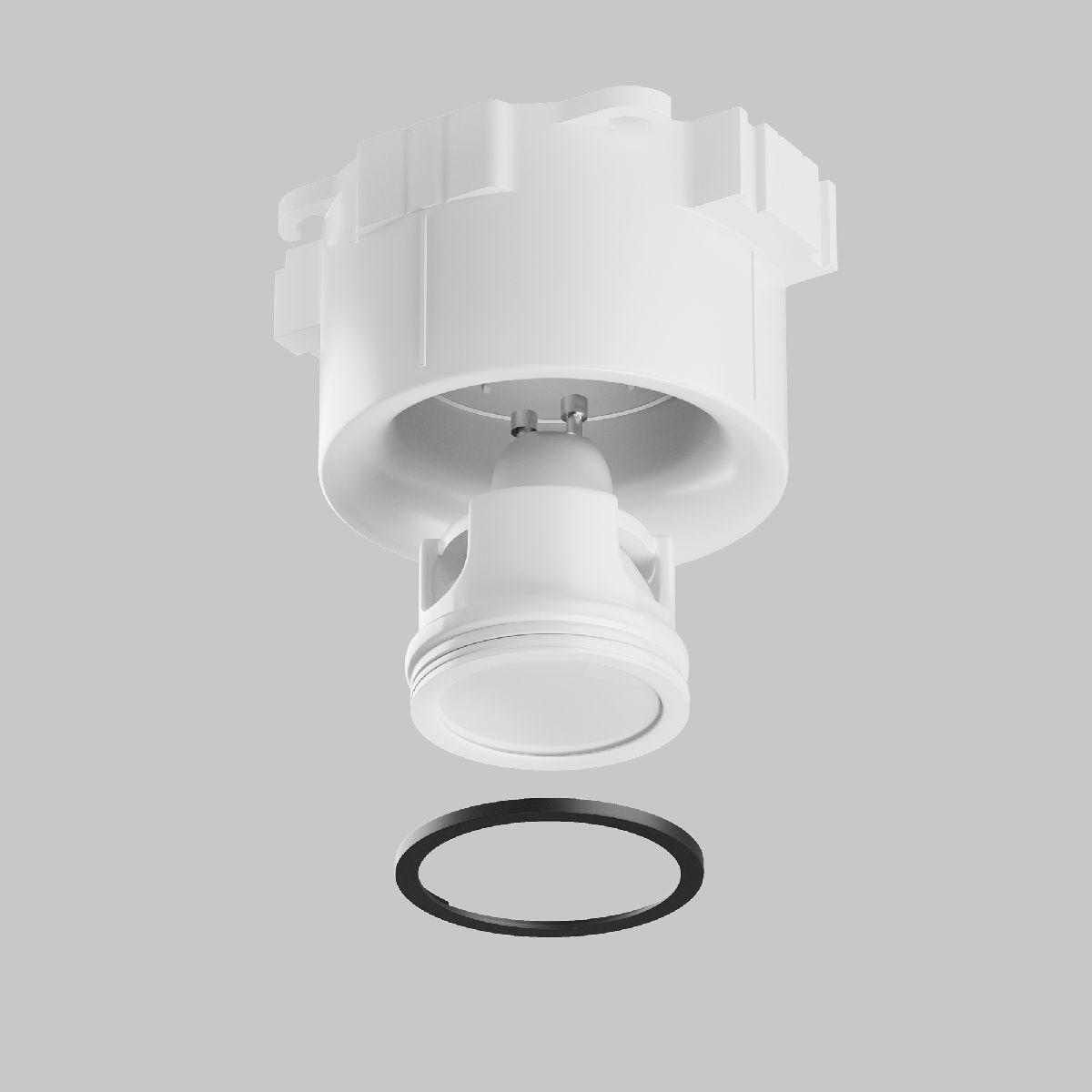 Кольцо для встраиваемого светильника Maytoni Downlight DLA110-B DLA110-B - магазин электротехники Electroshop