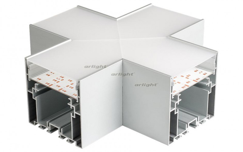 Угол Arlight S2-LINE-7977-X90 крестовой 021265 021265 - магазин электротехники Electroshop