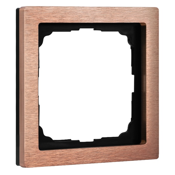 Рамка Systeme Electric ArtGallery Pure 1 пост металл медь GAL312501 GAL312501 - магазин электротехники Electroshop