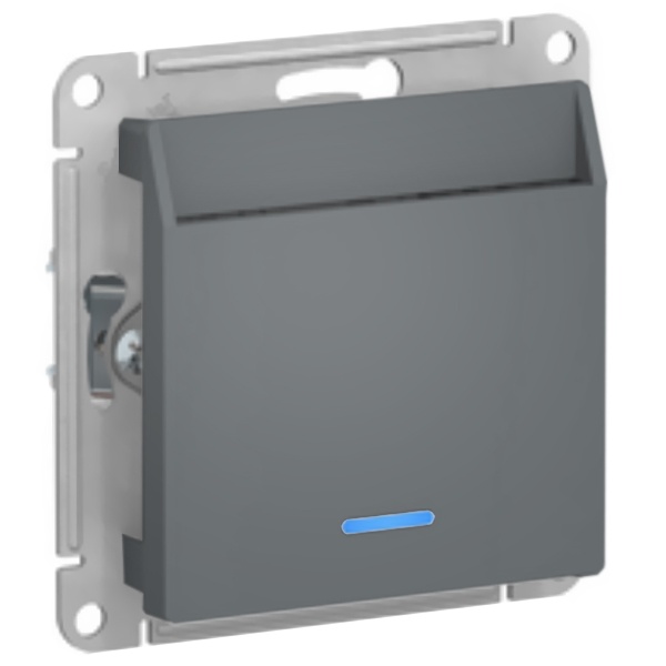 Выключатель карточный AtlasDesign грифель Systeme Electric ATN000767 ATN000767 - магазин электротехники Electroshop