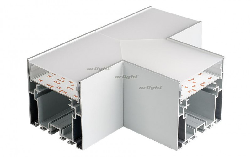 Угол Arlight S2-LINE-7977-T90 тройной 021264 021264 - магазин электротехники Electroshop