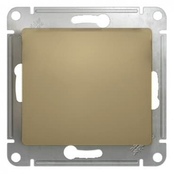 Одноклавишный переключатель 10А механизм Schneider Electric Glossa титан GSL000461 GSL000461 - магазин электротехники Electroshop