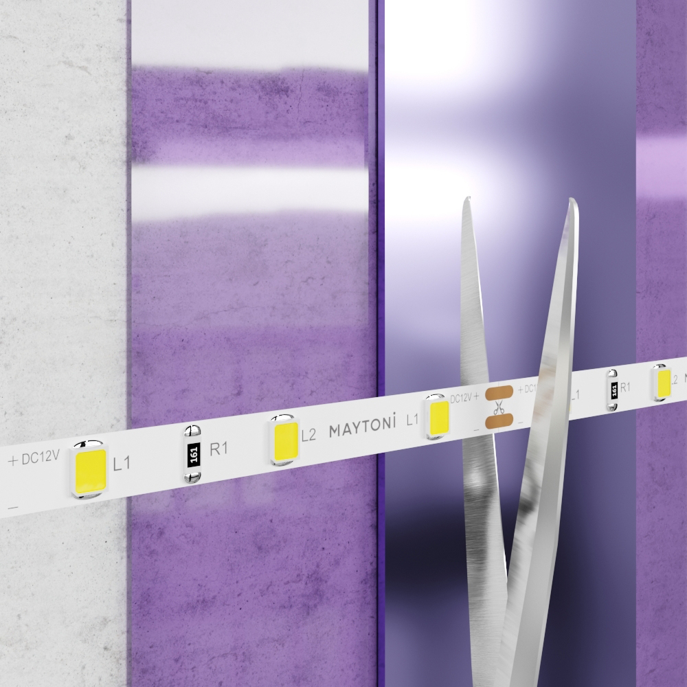 Светодиодная лента Maytoni Technical Led strip 12В 2835 4,8Вт/м 3000K 5м IP20 20007 20007 - магазин электротехники Electroshop