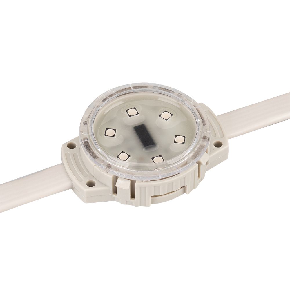 Модуль управляемый Arlight SOLEX-DMX-3535-6-24V RGB 120deg (D40x16mm, 1.5W, IP67) 028882 028882 - магазин электротехники Electroshop